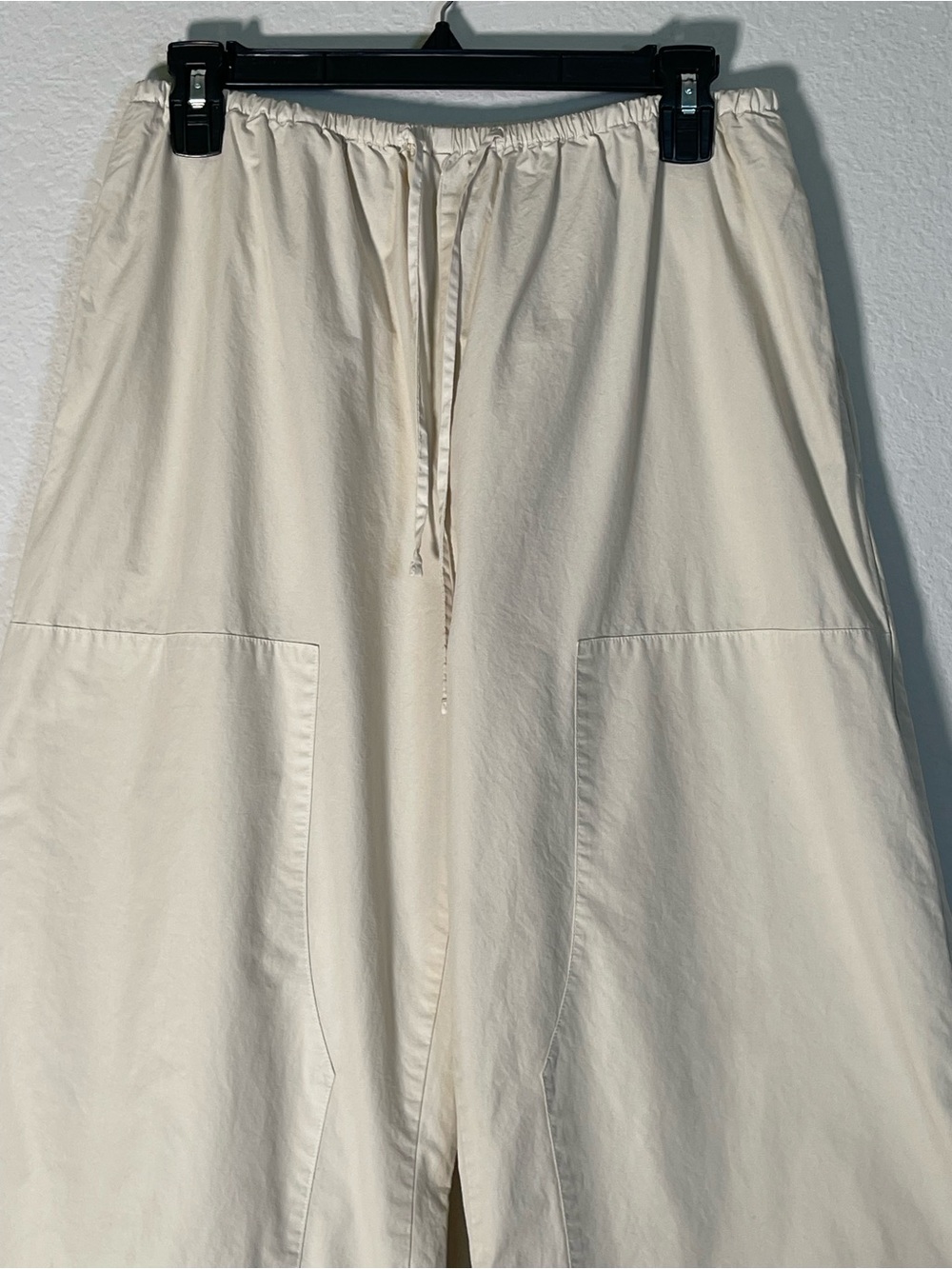 LESET Kyoto Carpenter Pants Size Large with Drawstring Waist 100% Cotton - Picture 4 of 15